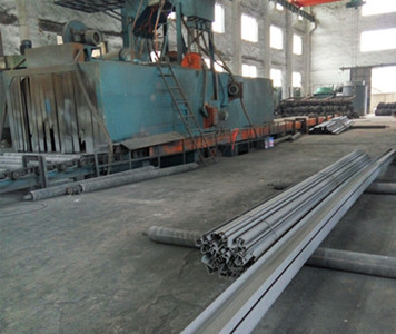 H型钢抛丸喷漆加工